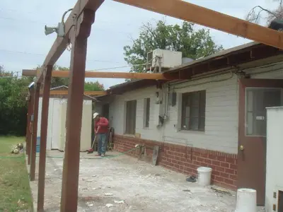 Building the new Meditation Hall