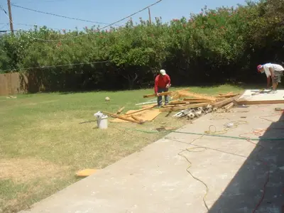 Building the new Meditation Hall